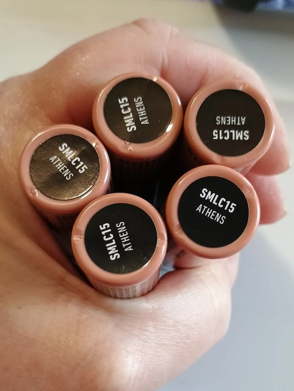 5 x NYX Soft Matte Lip Cream, Lightweight Liquid Lipstick, Athens